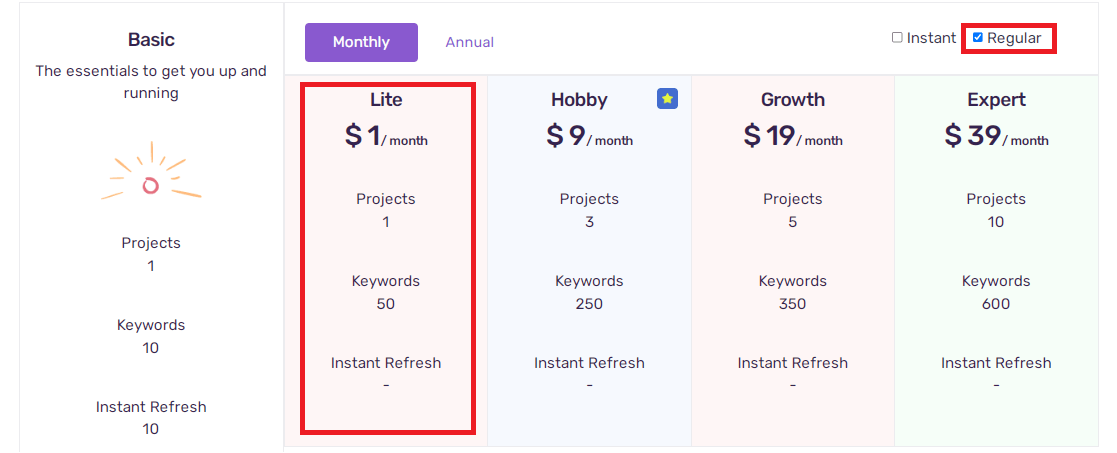 regularpricinglite